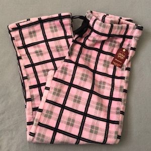 Plaid Plush Pants